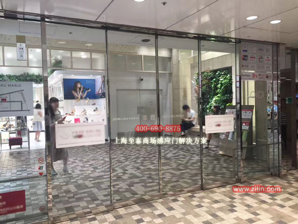 高档商场专卖店玻璃感应门